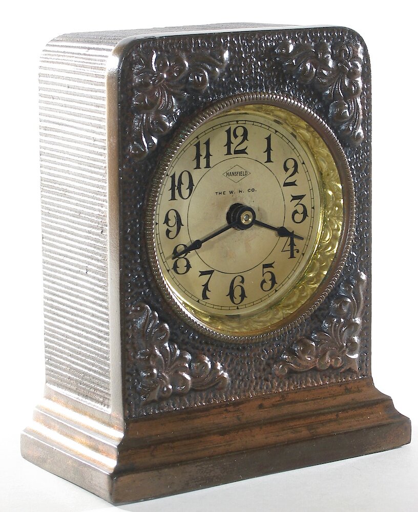 Westclox Ironclad Gunmetal. Westclox Ironclad Gunmetal Clock Example Photo