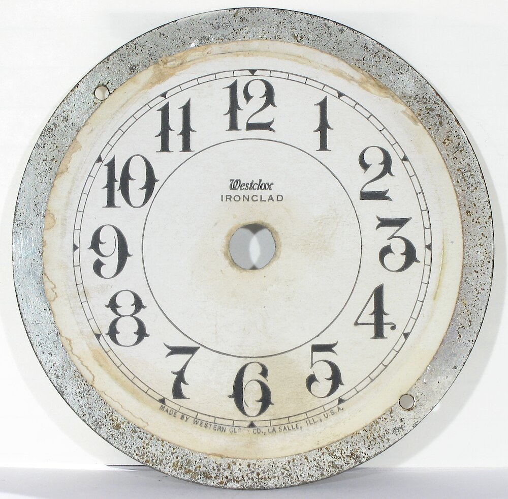 Westclox Ironclad Gunmetal. Westclox Ironclad Gunmetal Clock Example Photo