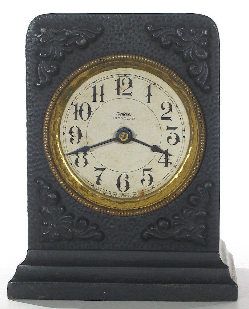 Westclox Ironclad Black. Westclox Ironclad Black Clock Example Photo