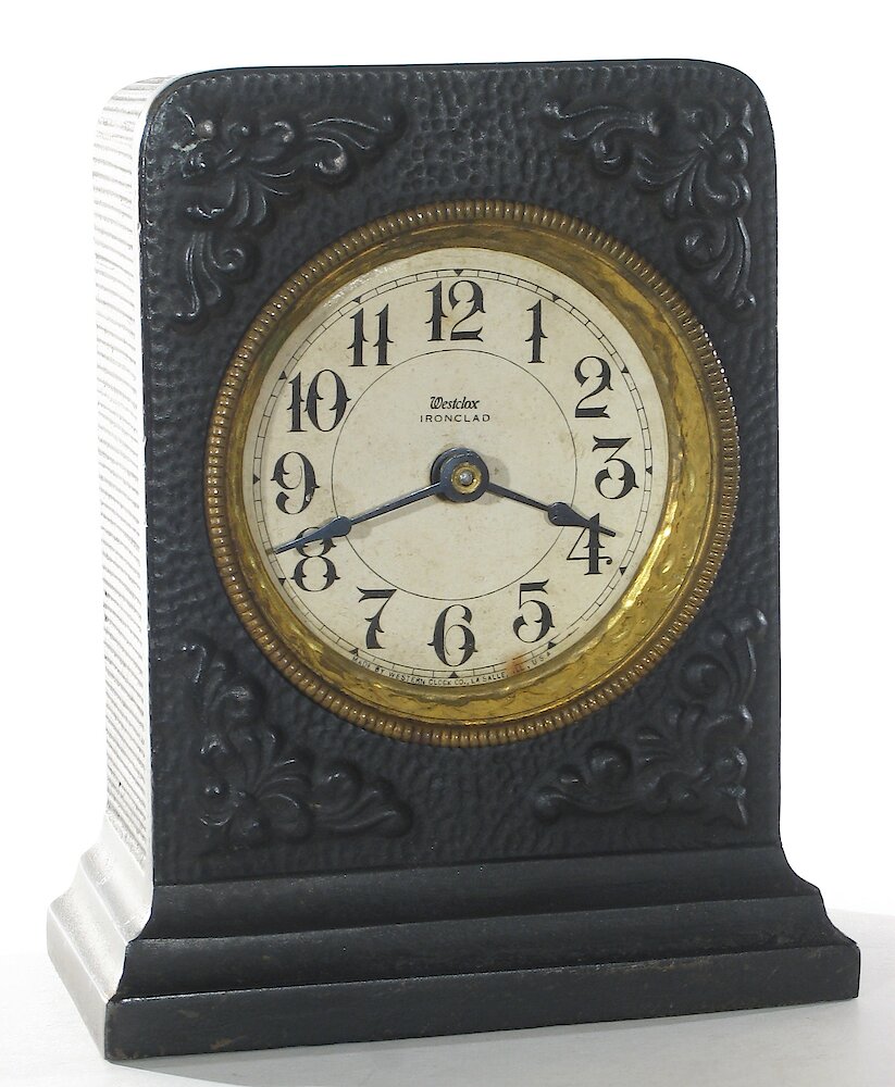 Westclox Ironclad Black. Westclox Ironclad Black Clock Example Photo