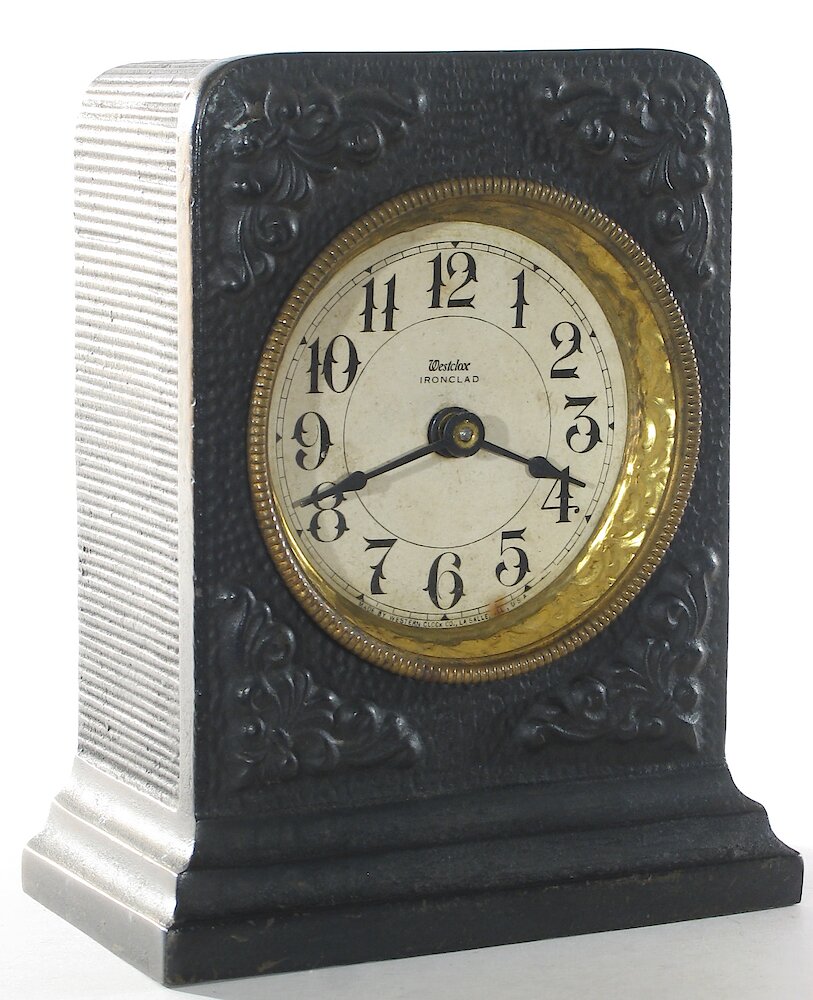 Westclox Ironclad Black. Westclox Ironclad Black Clock Example Photo