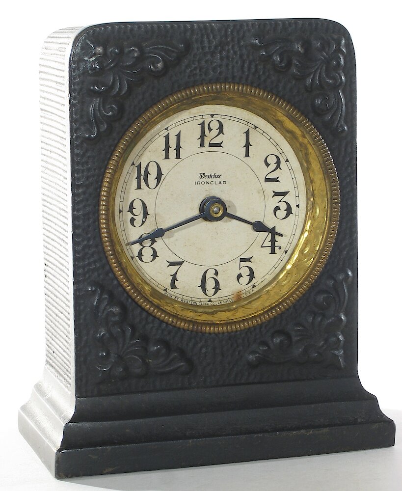 Westclox Ironclad Black. Westclox Ironclad Black Clock Example Photo