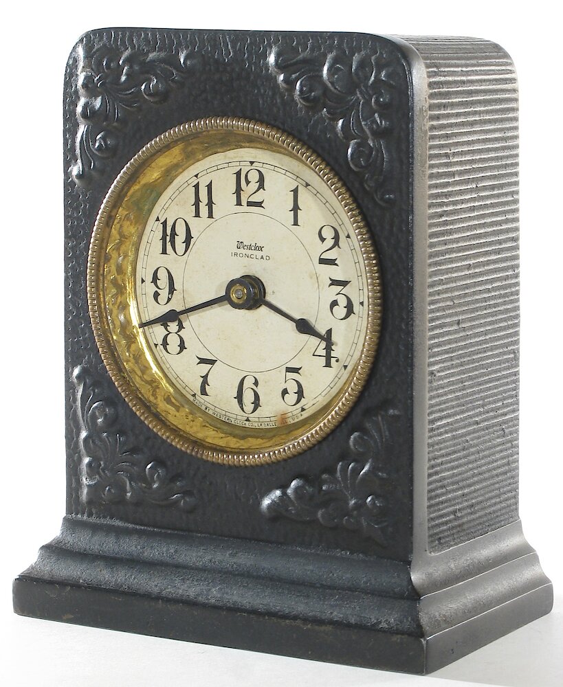 Westclox Ironclad Black. Westclox Ironclad Black Clock Example Photo