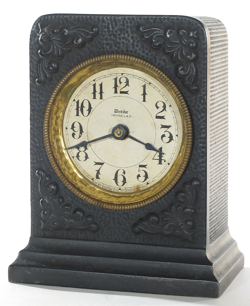 Westclox Ironclad Black. Westclox Ironclad Black Clock Example Photo