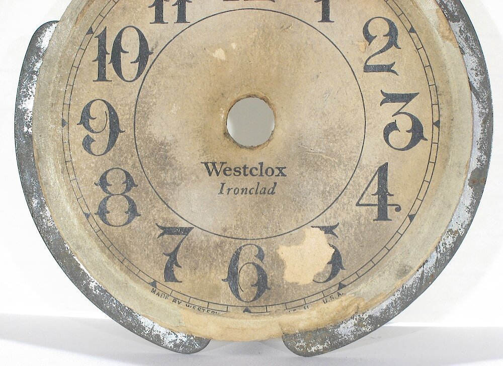 Westclox Ironclad Gunmetal. Westclox Ironclad Gunmetal Clock Example Photo