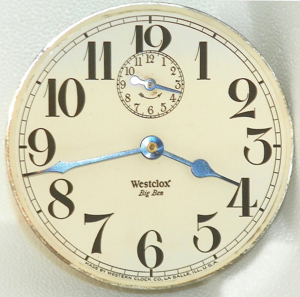 Westclox Big Ben Style 1a Non Luminous. Westclox Big Ben Style 1a Non Luminous Clock Example Photo