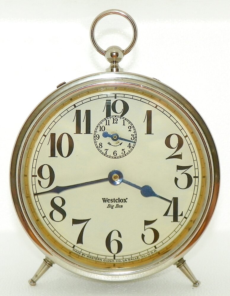 Westclox Big Ben Style 1a Non Luminous. Westclox Big Ben Style 1a Non Luminous Clock Example Photo