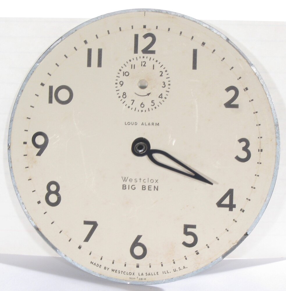 Westclox Big Ben Style 6 Loud Alarm Black Plain. Westclox Big Ben Style 6 Loud Alarm Black Plain Clock Example Photo