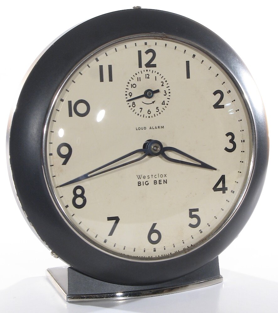 Westclox Big Ben Style 6 Loud Alarm Black Plain. Westclox Big Ben Style 6 Loud Alarm Black Plain Clock Example Photo