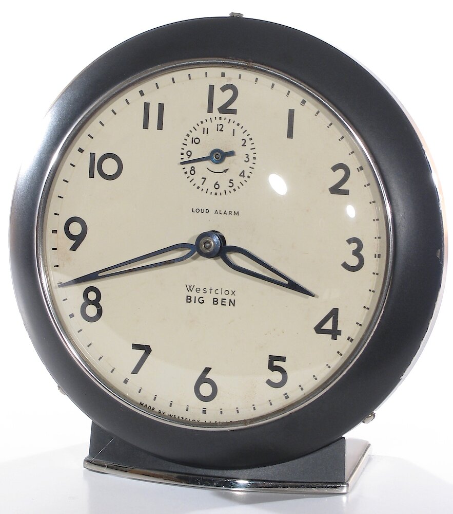 Westclox Big Ben Style 6 Loud Alarm Black Plain. Westclox Big Ben Style 6 Loud Alarm Black Plain Clock Example Photo