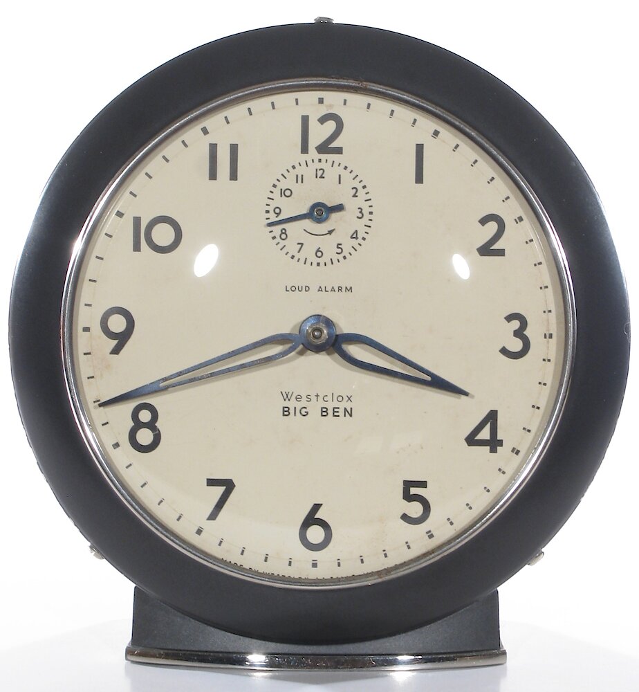 Westclox Big Ben Style 6 Loud Alarm Black Plain. Westclox Big Ben Style 6 Loud Alarm Black Plain Clock Example Photo