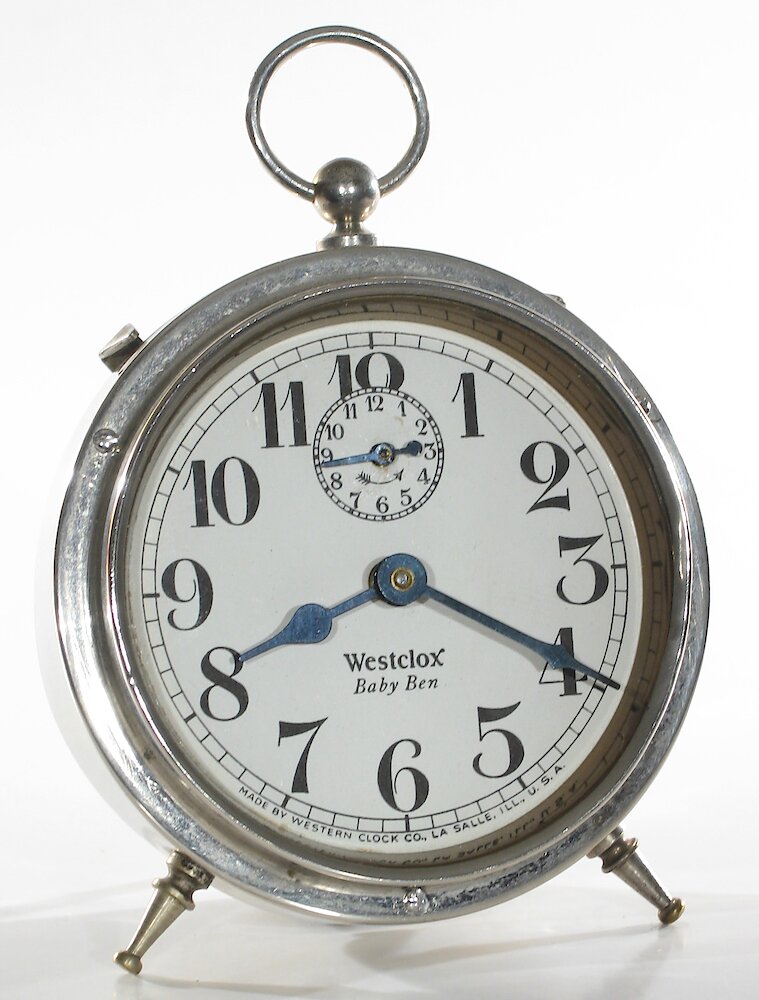 Westclox Baby Ben Style 1 Non Luminous. Westclox Baby Ben Style 1 Non Luminous Clock Example Photo