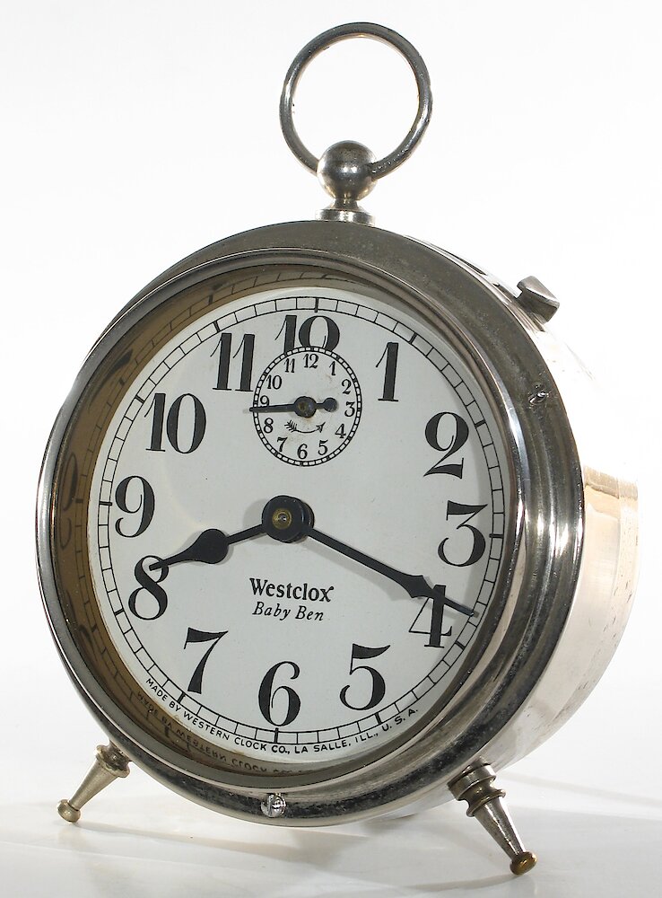 Westclox Baby Ben Style 1 Non Luminous. Westclox Baby Ben Style 1 Non Luminous Clock Example Photo