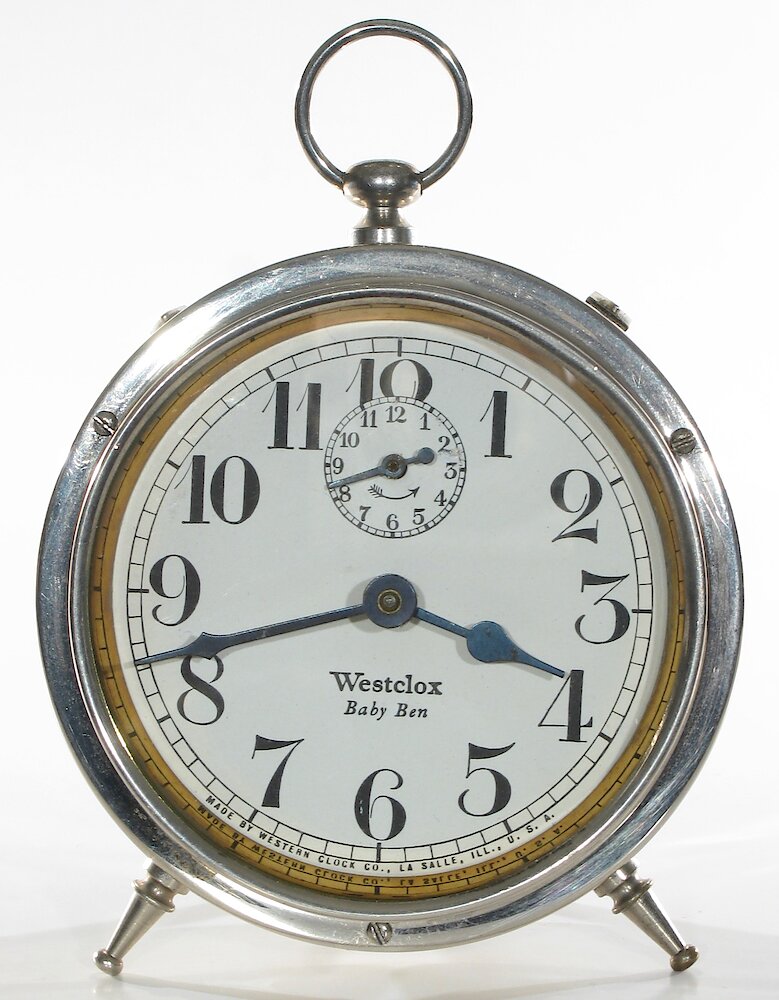 Westclox Baby Ben Style 1 Non Luminous. Westclox Baby Ben Style 1 Non Luminous Clock Example Photo