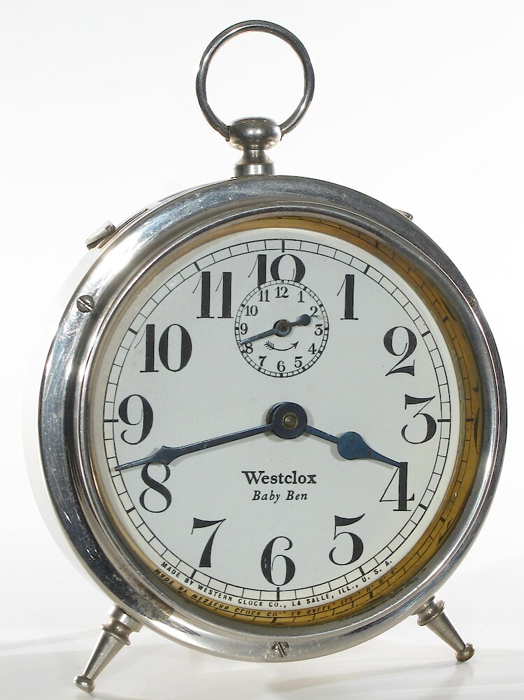 Westclox Baby Ben Style 1 Non Luminous. Westclox Baby Ben Style 1 Non Luminous Clock Example Photo