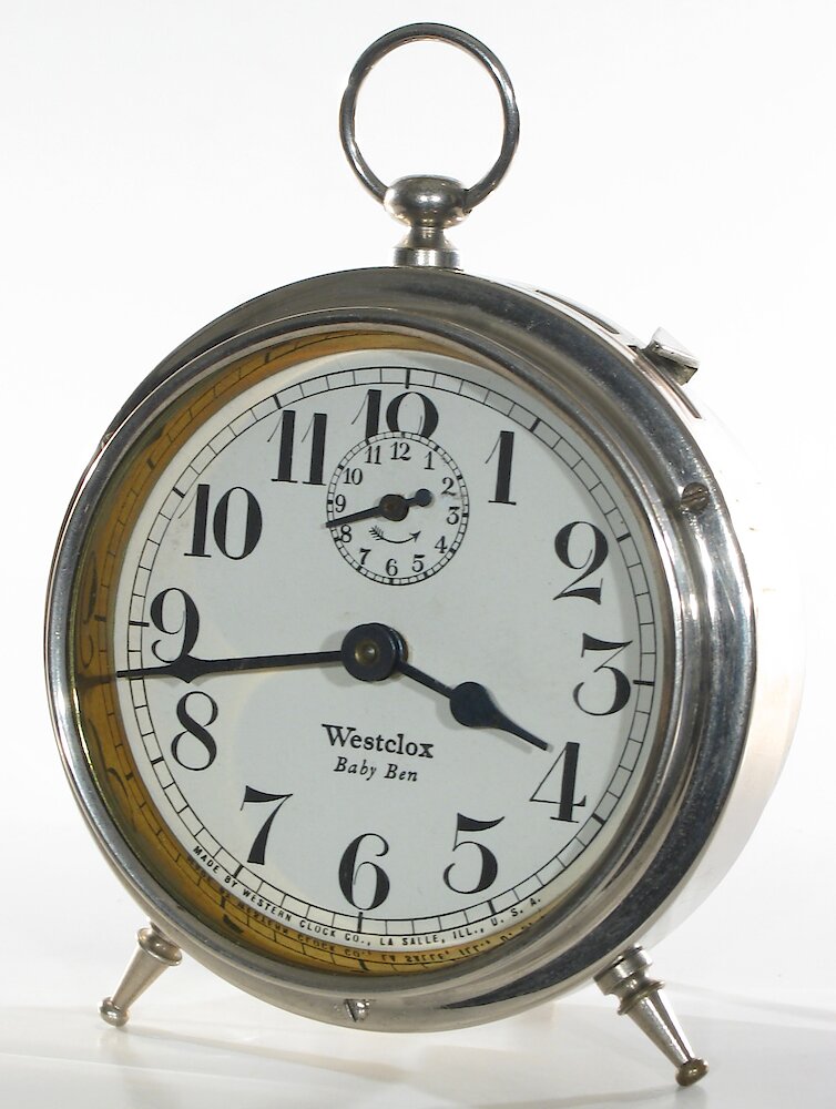 Westclox Baby Ben Style 1 Non Luminous. Westclox Baby Ben Style 1 Non Luminous Clock Example Photo