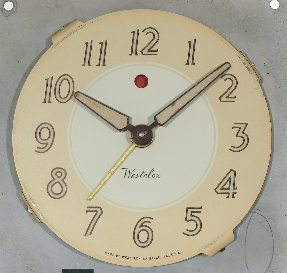 Westclox Logan Luminous. Westclox Logan Luminous Clock Example Photo