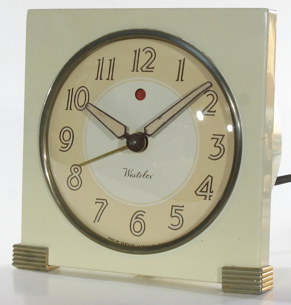 Westclox Logan Luminous. Westclox Logan Luminous Clock Example Photo