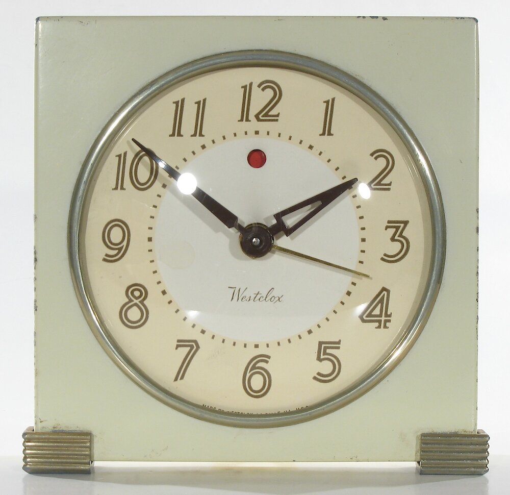 Westclox Logan Plain. Westclox Logan Plain Clock Example Photo