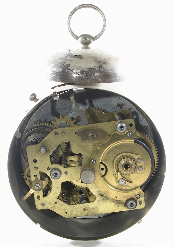 Westclox America Style 2a Nickel Luminous. Westclox America Style 2a Nickel Luminous Clock Example Photo