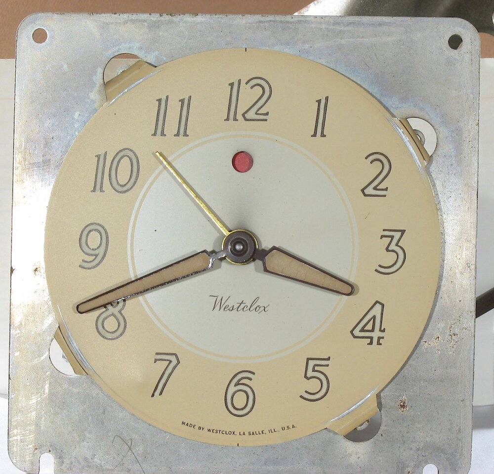 Westclox Logan Luminous. Westclox Logan Luminous Clock Example Photo