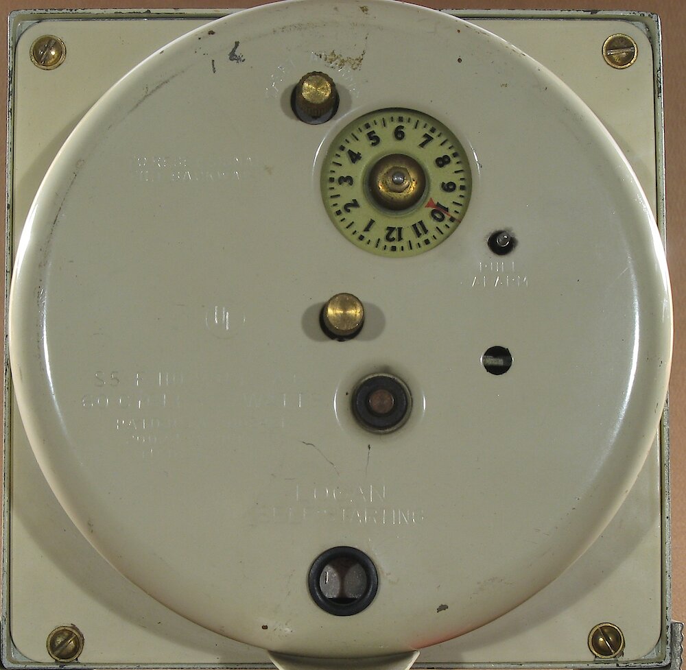 Westclox Logan Plain. Westclox Logan Plain Clock Example Photo