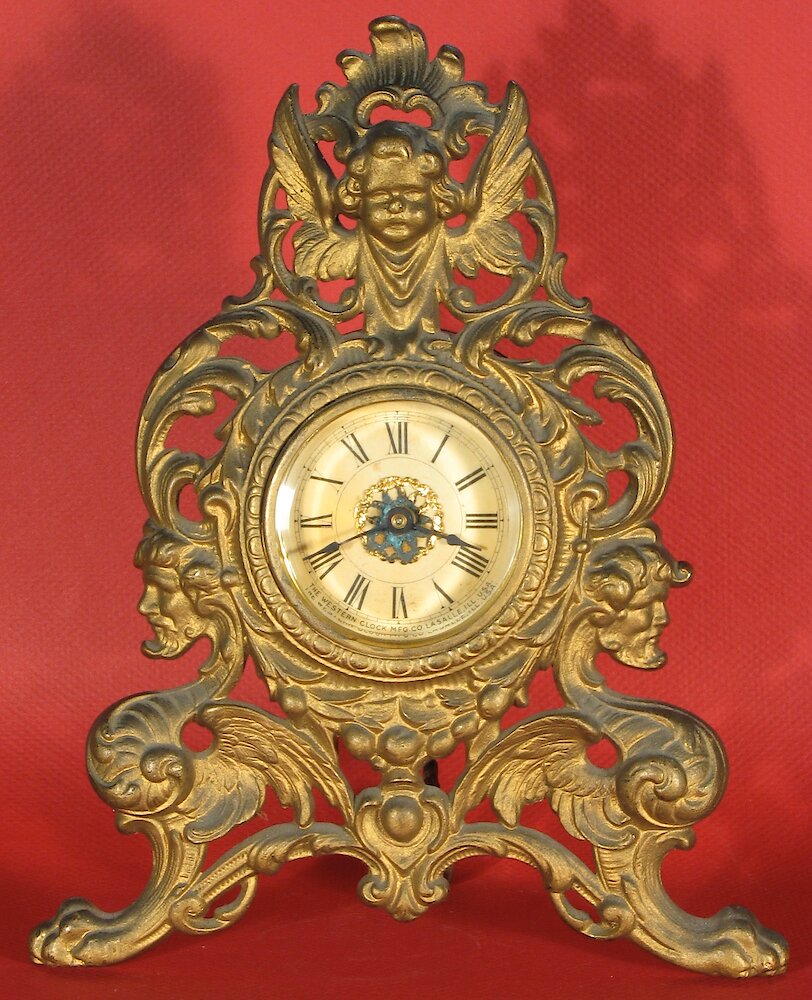 Westclox Imperial Time Gold Plate. F