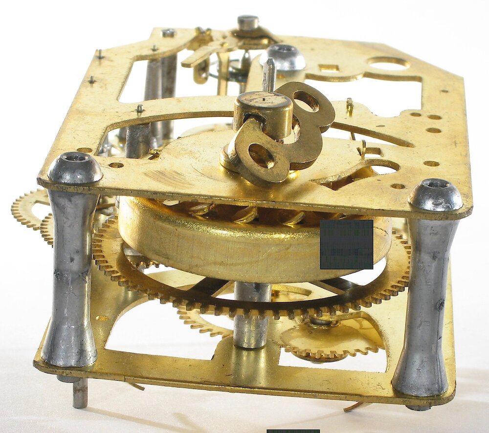 Westclox Imperial Time Gold Plate. Westclox Imperial Time Gold Plate Clock Example Photo