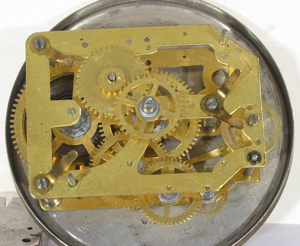 Westclox Imperial Time Gold Plate. Westclox Imperial Time Gold Plate Clock Example Photo