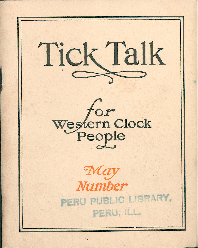 Westclox Tick Talk, May 1914, Vol. 1 No. 13 > F