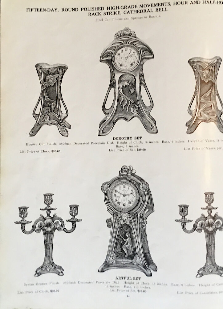 1813 - 1913 Centennial Catalog - Seth Thomas Clock Company Catalog No. 700 > 44