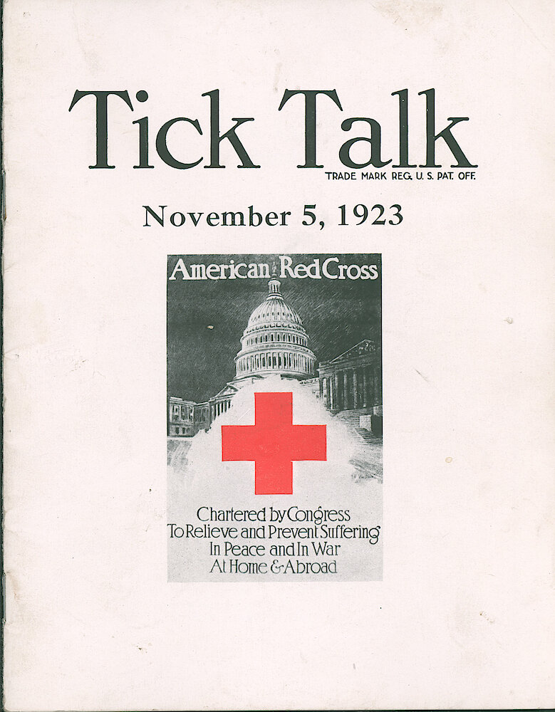 Westclox Tick Talk, November5, 1923 (Factory Edition), Vol. 9 No. 9 > F