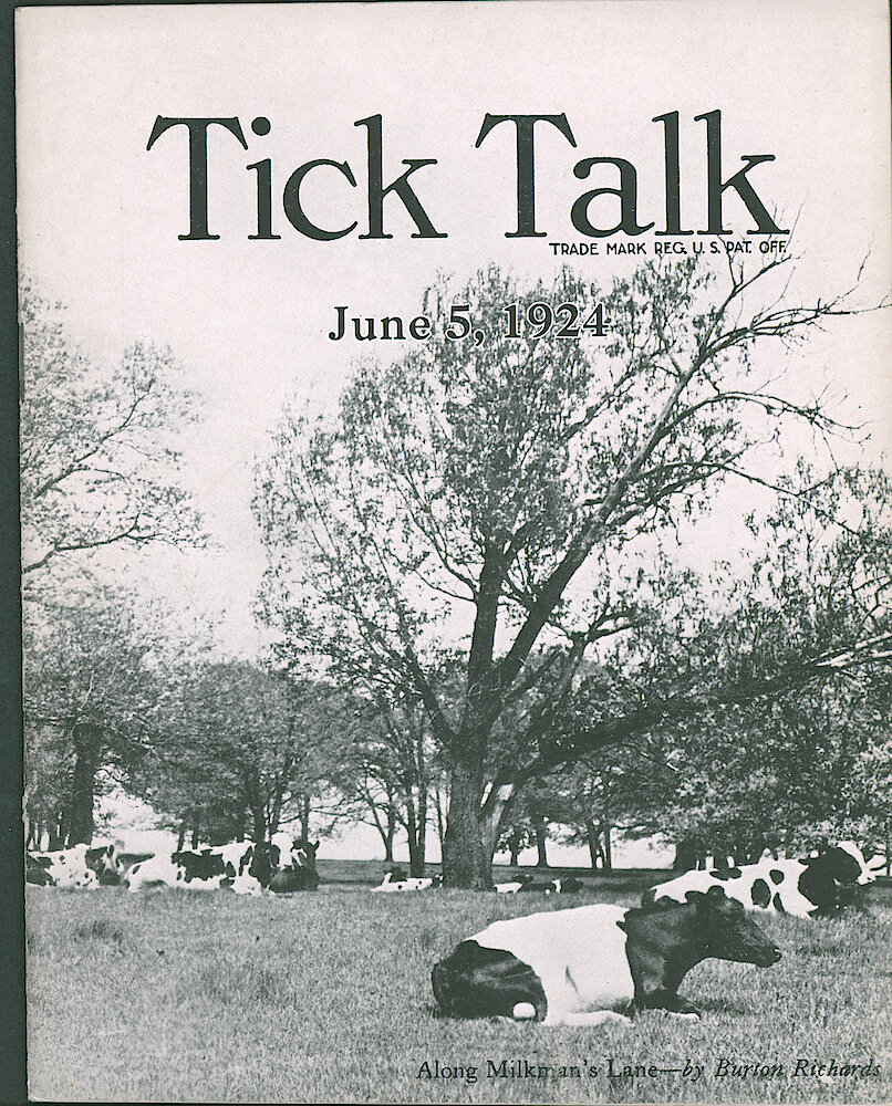 Westclox Tick Talk, June 5, 1924 (Factory Edition), Vol. 9 No. 23 > F