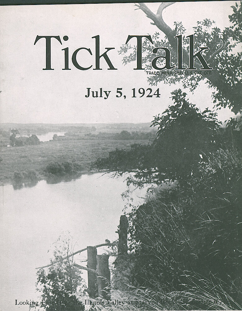 Westclox Tick Talk, July 5, 1924 (Factory Edition), Vol. 10 No. 1 > F