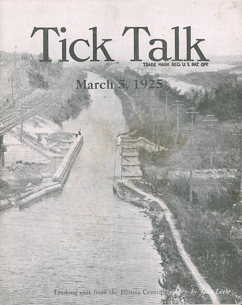 Westclox Tick Talk, March 5, 1925 (Factory Edition), Vol. 10 No. 17 > F