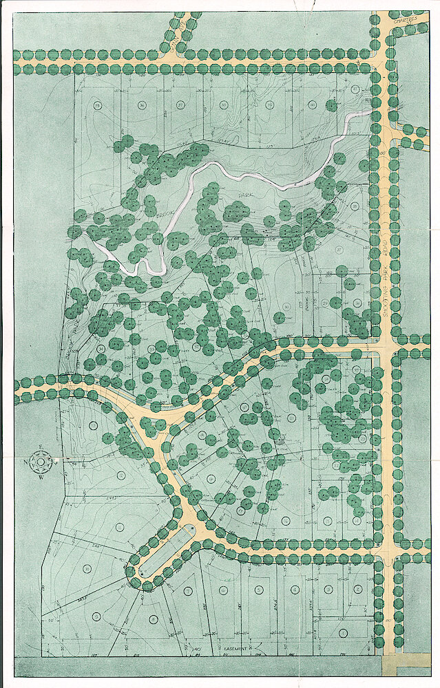 Westclox Tick Talk, January 20, 1929 (Factory Edition), Vol. 14 No. 14 > Color Drawing-insert. Picture: Map Of Grove Addition