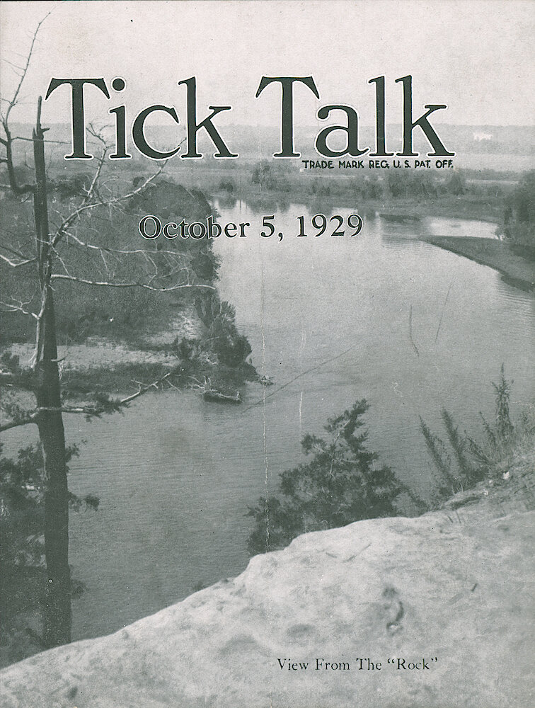 Westclox Tick Talk, October 5, 1929 (Factory Edition), Vol. 15 No. 7 > F. Picture: "View From The "Rock""