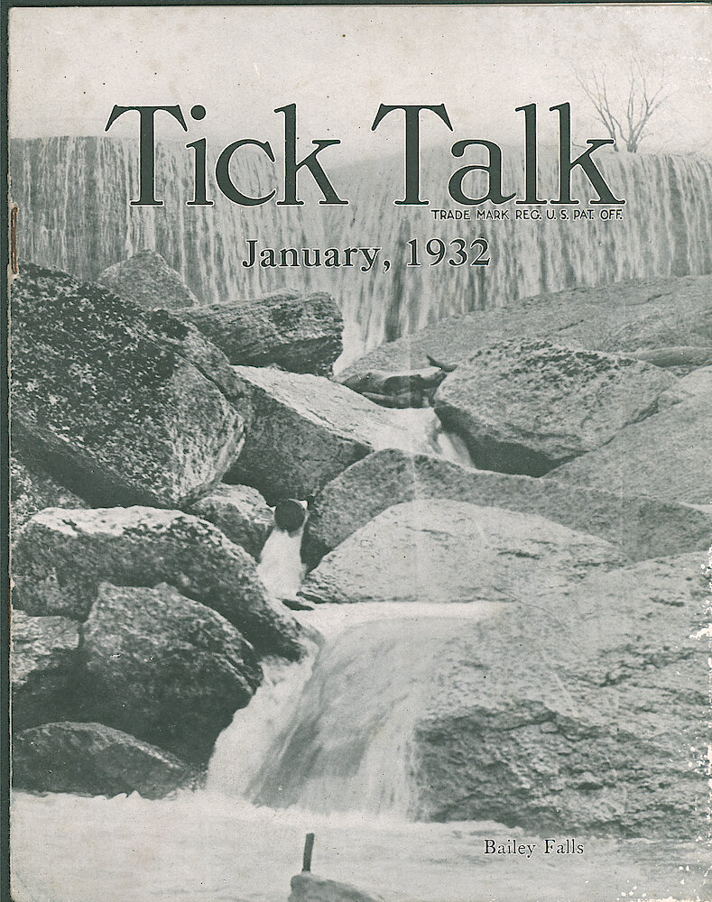 Westclox Tick Talk, January 20, 1932 (Factory Edition), Vol. 17 No. 10 > F. Picture: "Bailey Falls"