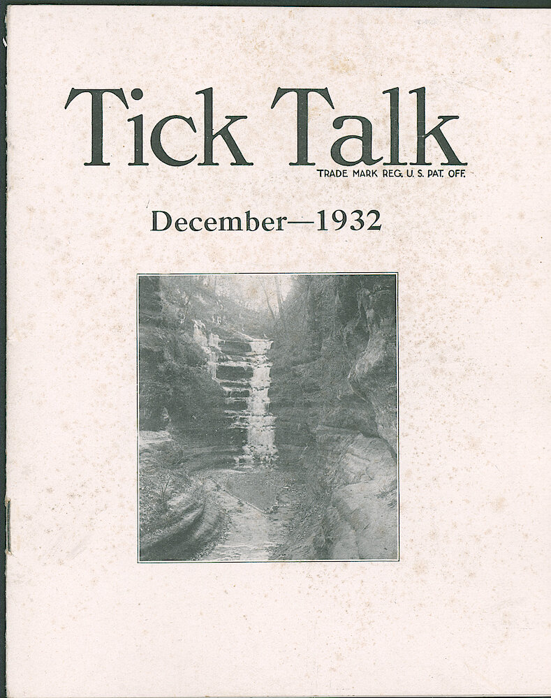 Westclox Tick Talk, December 1932 (Factory Edition), Vol. 18 No. 15 > F