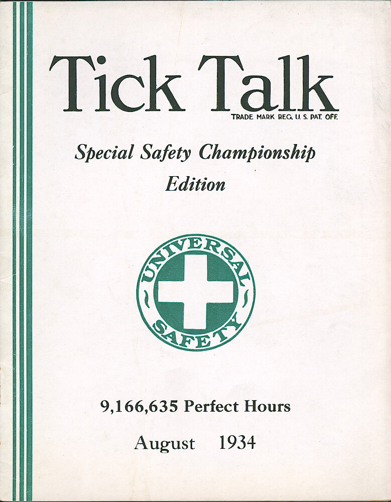 Westclox Tick Talk, August 1934 (Safety Edition), Vol. 20 No. 2 > F