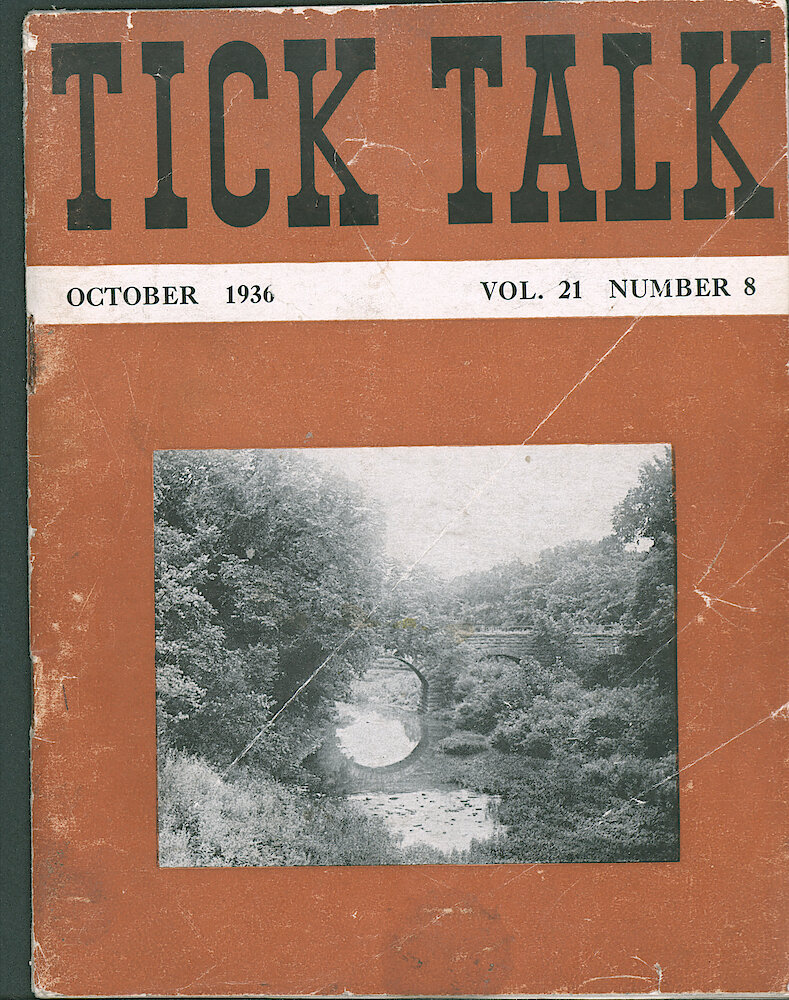 Westclox Tick Talk, October 1936 (Factory Edition), Vol. 21 No. 8 > F. Picture: Stone Arch Bridge A Few Hundred Feet South Of Canyon Drive Near Ottawa, Illinois (caption On Page 12)