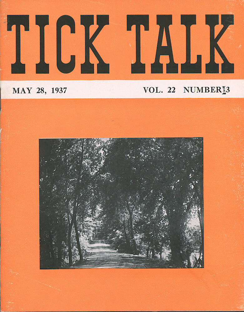 Westclox Tick Talk, May 28, 1937 (Factory Edition), Vol. 22 No. 3 > F. Picture: The Peru "Bottom" Road.  Caption On Page 7.