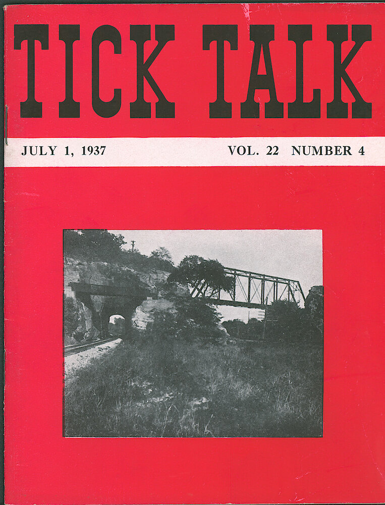 Westclox Tick Talk, July 1, 1937 (Factory Edition), Vol. 22 No. 4 > F. Picture: The Tunnel And Split Rock. Caption On Page 6.