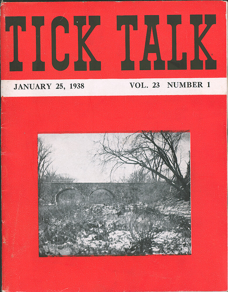 Westclox Tick Talk, January 25, 1938 (Factory Edition), Vol. 23 No. 1 > F