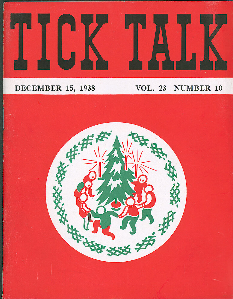 Westclox Tick Talk, December 15, 1938 (Factory Edition), Vol. 23 No. 10 > F