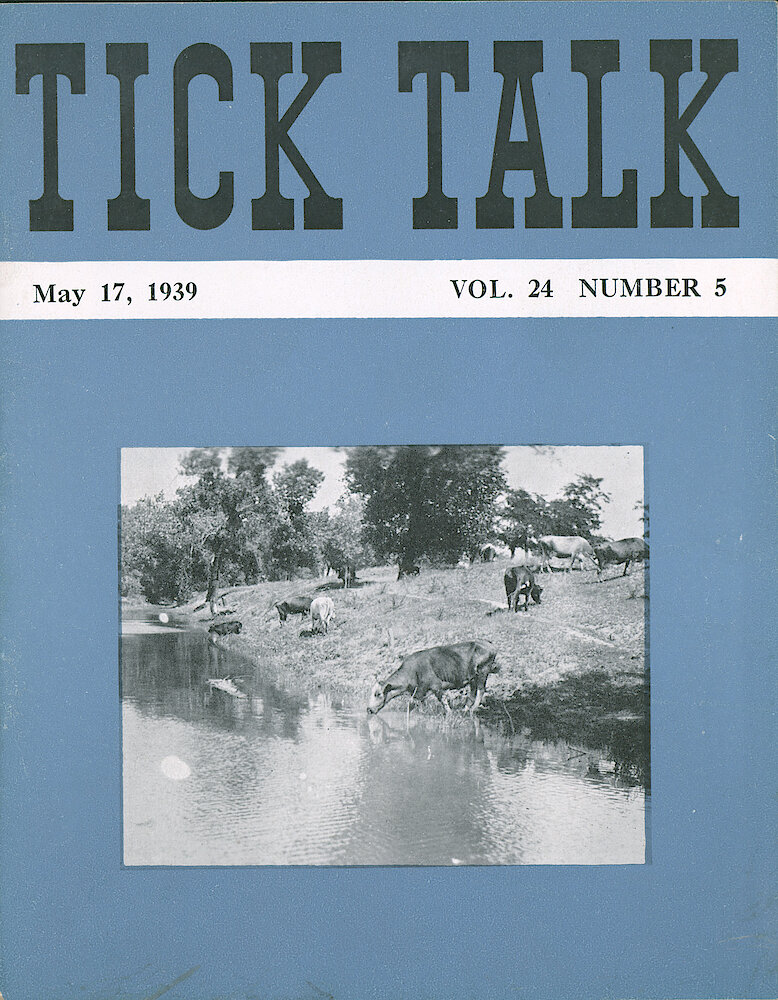 Westclox Tick Talk, May 17, 1939 (Factory Edition), Vol. 24 No. 5 > F. Picture: "Old Eleventh Street Pond" 35 Year Old Photo From Leo Zimmer.