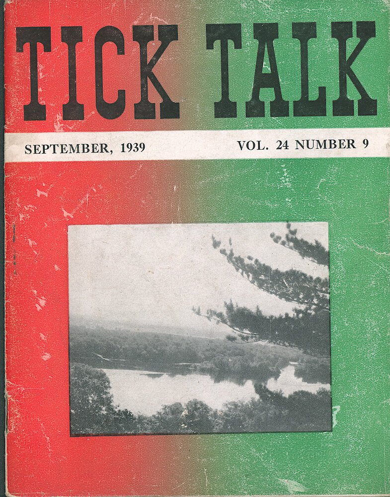 Westclox Tick Talk, September 1939 (Factory Edition), Vol. 24 No. 9 > F. Picture: Illinois River At Starved Rock, Many Years Ago Before The Dam Was Built. Caption On Page 13.