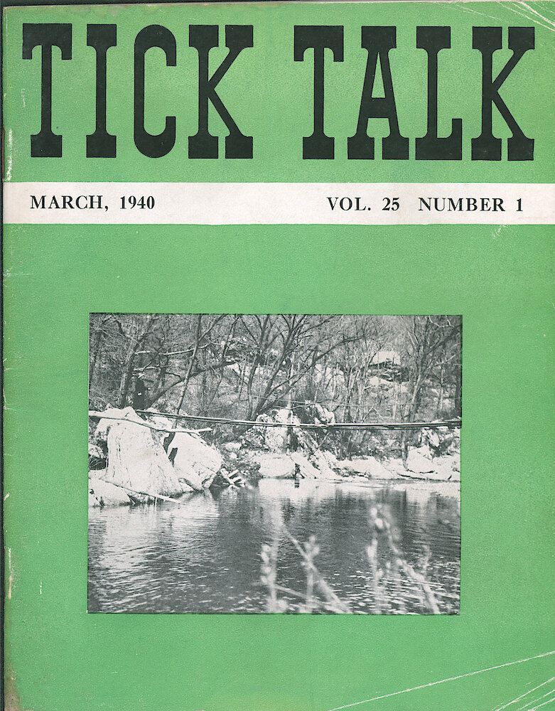 Westclox Tick Talk, March 3, 1940 (Factory Edition), Vol. 25 No. 1 > F. Picture: The Old Swimming Hole (the Sandy) Located East Of La Salle On The Vermillion River. Caption On Page 10.