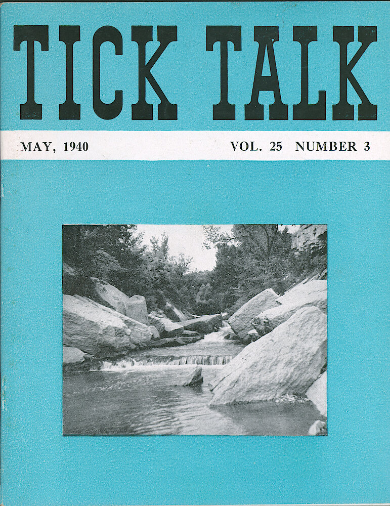 Westclox Tick talk, May 1940 (Factory Edition), Vol. 25 No. 3 > F. Picture: View Along The Scenic Little Vermillion River By Stella Rybka. Caption On Page 9.