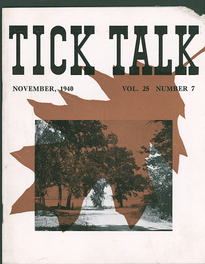 Westclox Tick Talk, November 1940 (Factory edition), Vol. 25 No. 7 > F